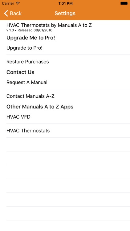 HVAC Thermostats by Manuals A to Z screenshot-4