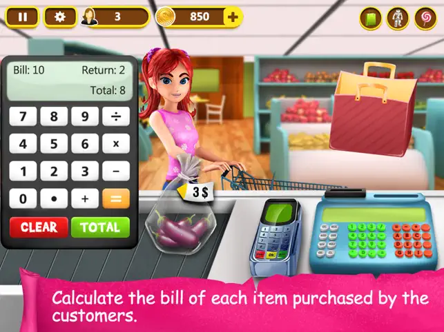 Captura de Pantalla 3 Supermarket Cash Register iphone