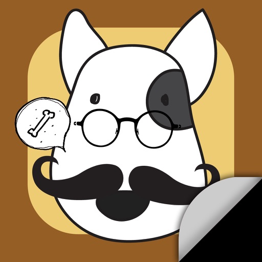 Dog Hipster Face Maker: Insta Pet Photo Sticker App icon