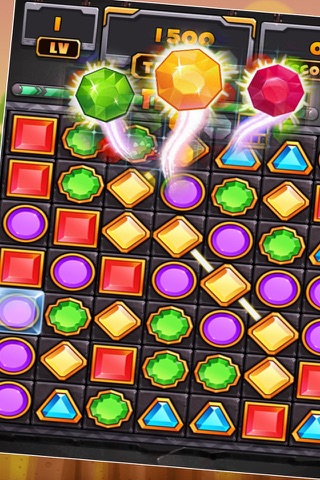 Puzzle Jewels World - Match 3 Jewels Candy Mania screenshot 3