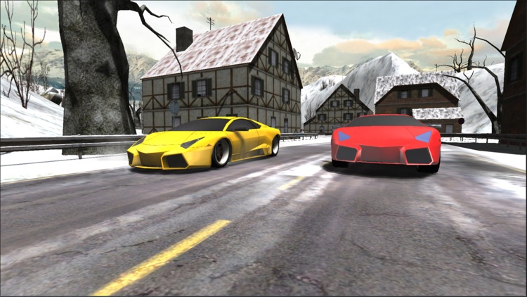 Car Racing Winter PRO