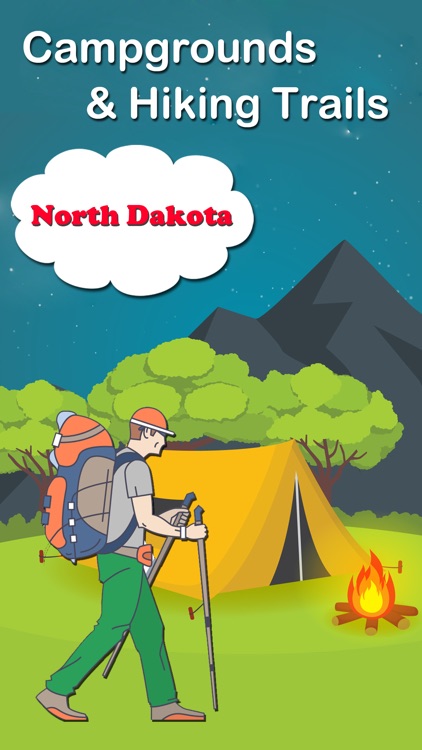 North Dakota - Campgrounds & Hiking Trails