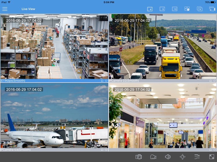 EZView HD - Mobile Video Surveillance