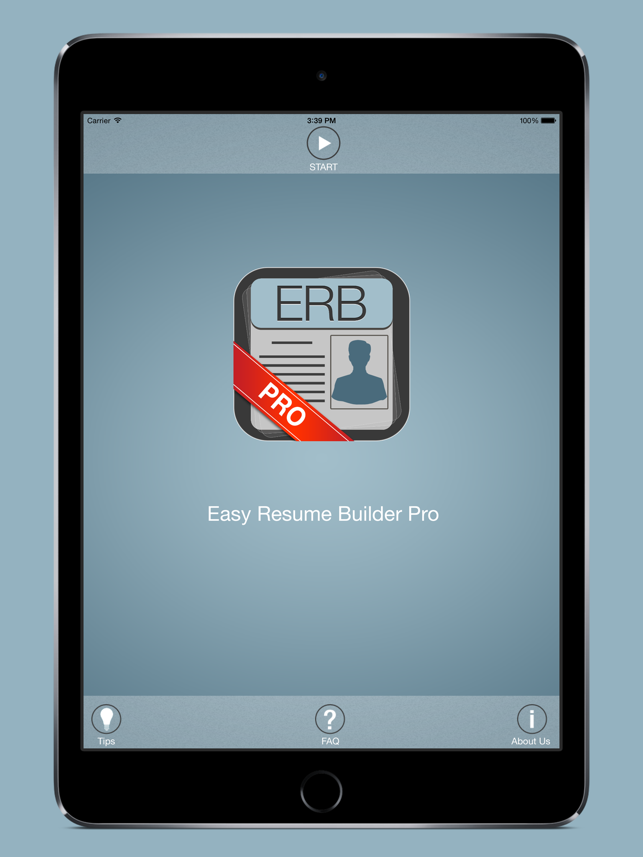 ‎Easy Resume Pro: Resume Notepad for Job Search Screenshot