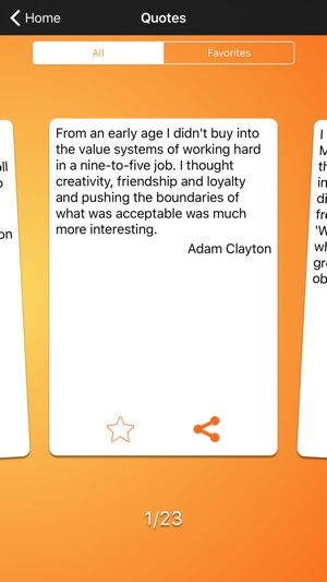 Daily Quotes - Adam Clayton Version