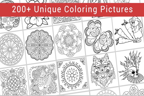 Colorat Color Therapy: Coloring Book for Adults Free screenshot 2