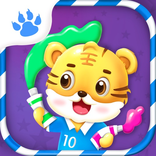 Color Learning For Kids - Tiger School -Preschool Word Learn Icon