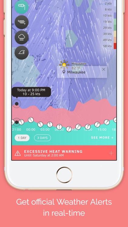 Windria - Great Lakes (NOAA high-res Wind/waves/currents forecast) screenshot-3