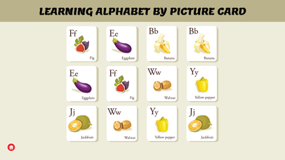 Learning Me: Alphabet By Picture Screenshot 1