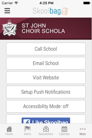 St John Choir Schola - Skoolbag screenshot 4