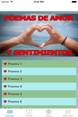 Poemas de Amor para enamorar y gratis screenshot 2