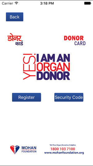 E-Donor Card App from Mohan Foundation(圖2)-速報App