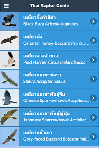 Thai Raptor Guide screenshot 2