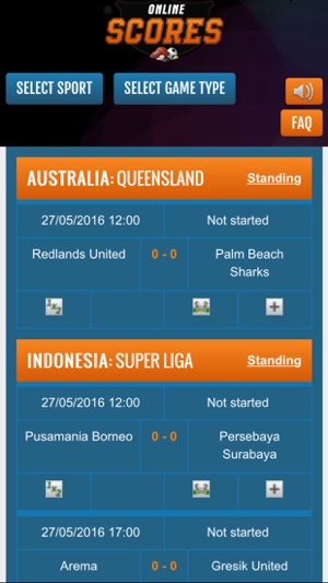 Livescore App by Online-Scores.com