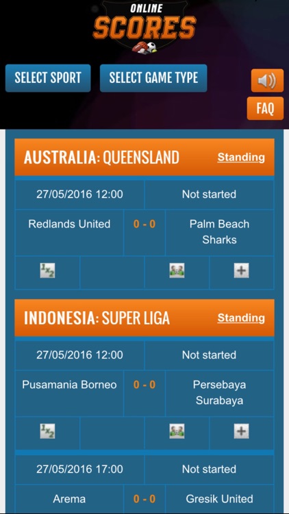 Livescore App by Online-Scores.com