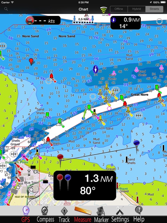 England E. Nautical Charts Pro