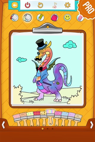 Dragon Coloring Pages PRO - Animal Coloring Games for Kids screenshot 3