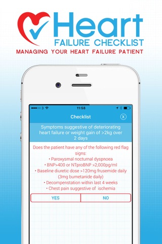 Heart Failure Checklist screenshot 4