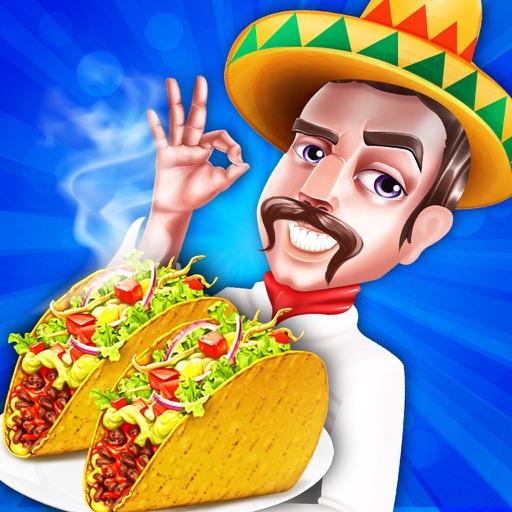 Taco Kitchen Cafeteria  - A Mexican Chef Master Food Cooking Scramble Maker games (Kids & Girls) Icon