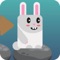Blocky Rabbit Jumping is a relaxing game