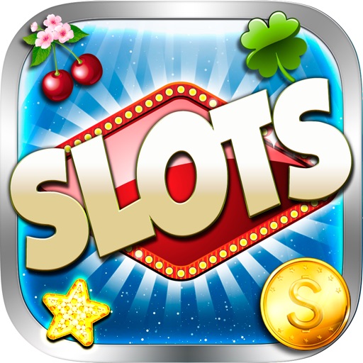 ````````` $$$ ````````` - A Blue SLOTS Las Vegas Casino - FREE Las Vegas SLOTS Games icon