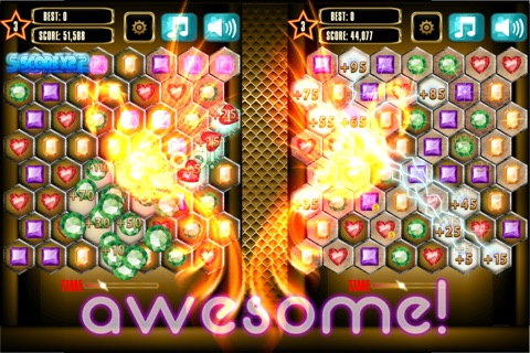 Jewels Crusher Hexagon screenshot 4