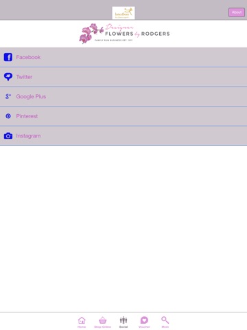Rodgers The Florist - Interflora screenshot 2