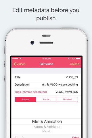 YouUpload – Upload videos for YouTube screenshot 3