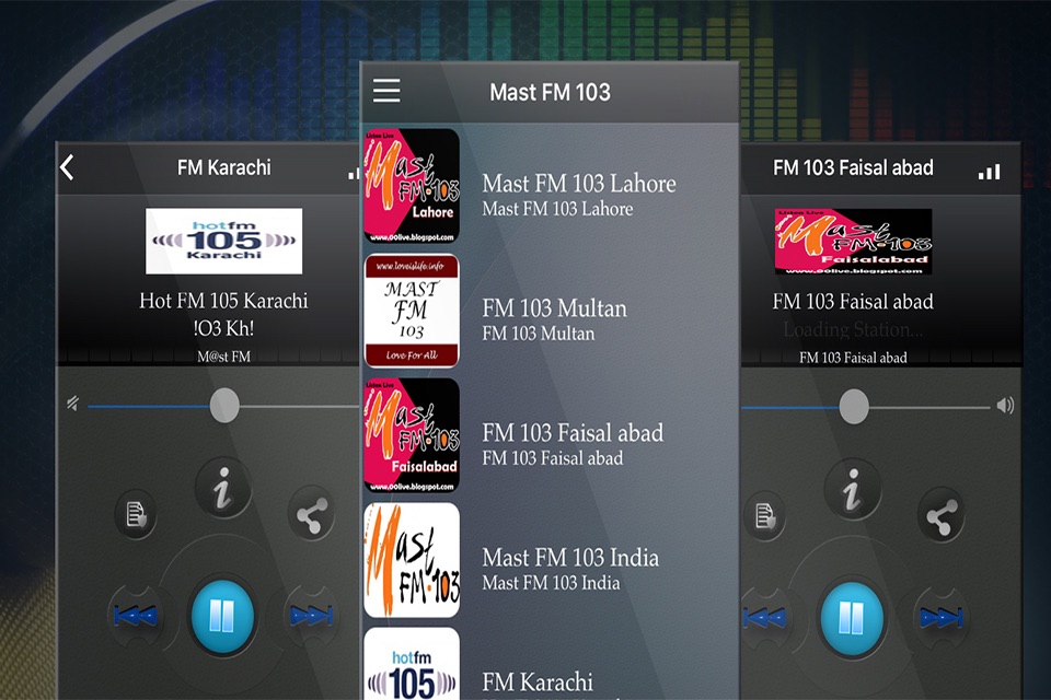 Mast FM 103 screenshot 3