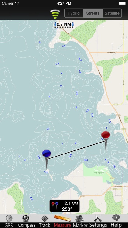Minnesota Lakes GPS Nautical charts