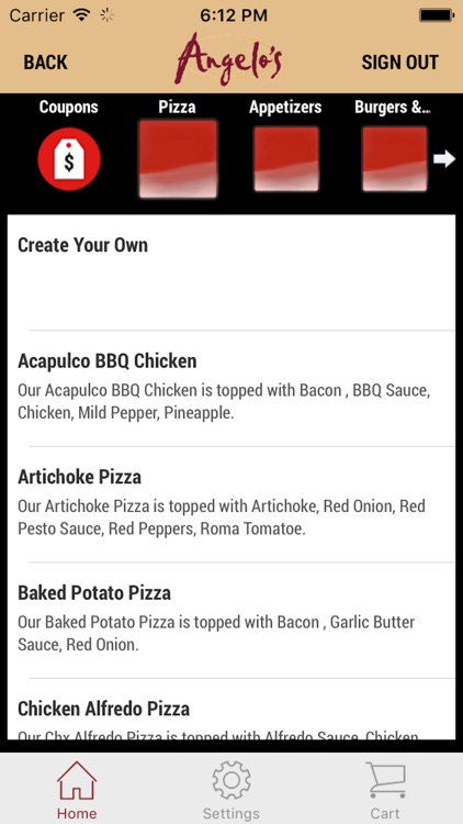 Angelo’s Pizza