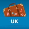 UK England offline map and free travel guide