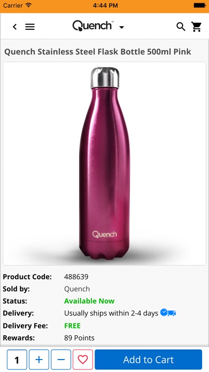 Quench Bottle