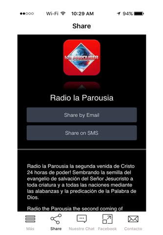 Radio La Parousia screenshot 3