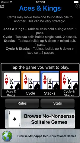 Game screenshot Aces & Kings Solitaire mod apk