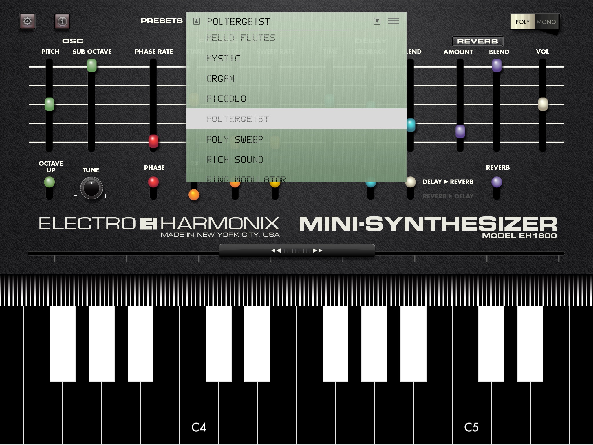 Mini Synthesizer screenshot 3