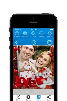 Game screenshot Love Photo Frames & Romantic Picture Frame Effects apk