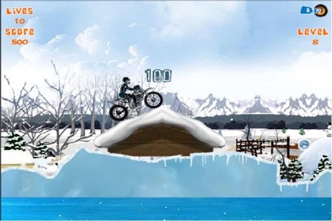 Winter Bike Racing screenshot 4