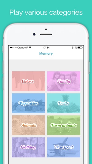 Memory cards free - Brain challenge