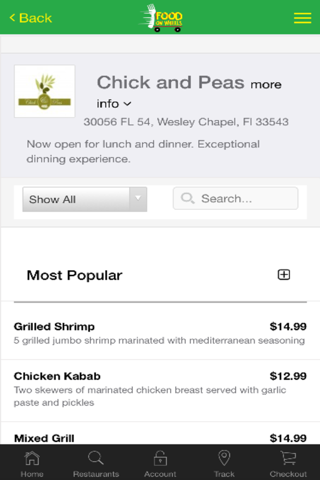 Food On Wheels Restaurant Delivery Service screenshot 3