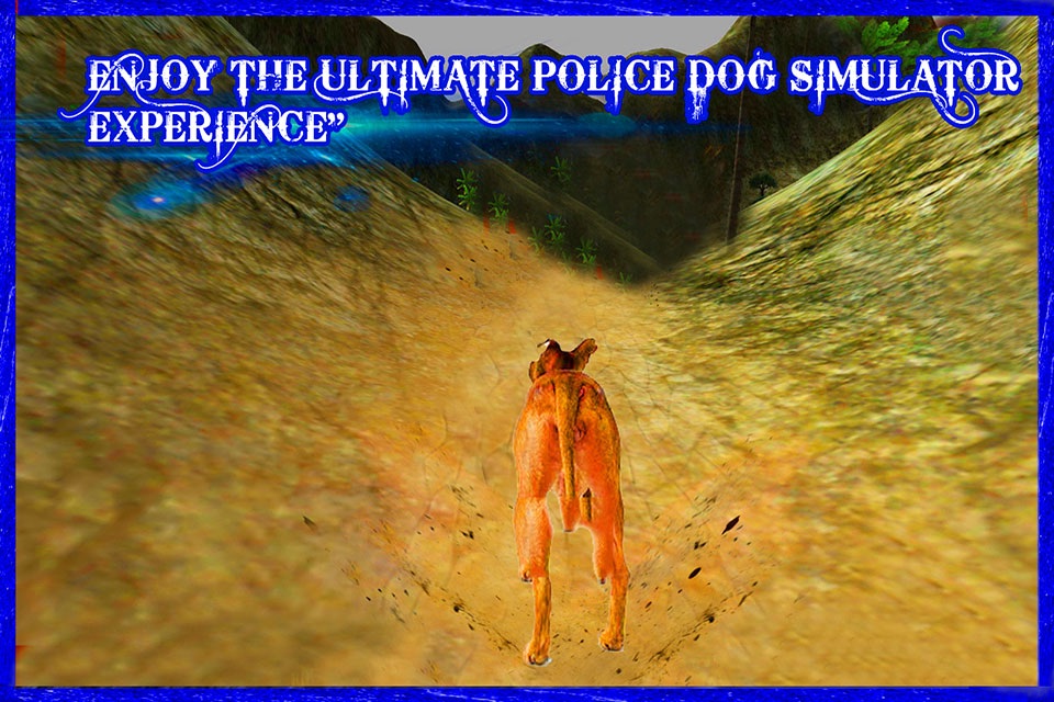 Dog Crime Chase 2016- Offroad Police Racer Dog Simulator with Criminal Sniffer Hill Climb Missions screenshot 2