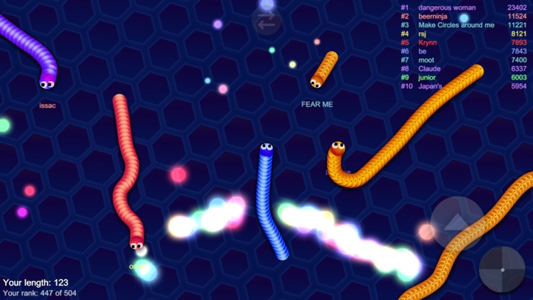 Emoji IO Snither Escape - Flappy Worm Eat Color Dot - War Dot