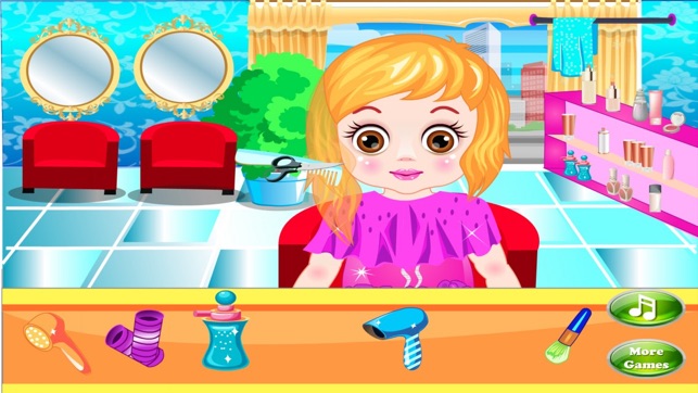 Little Cute Baby Hair Salon(圖4)-速報App