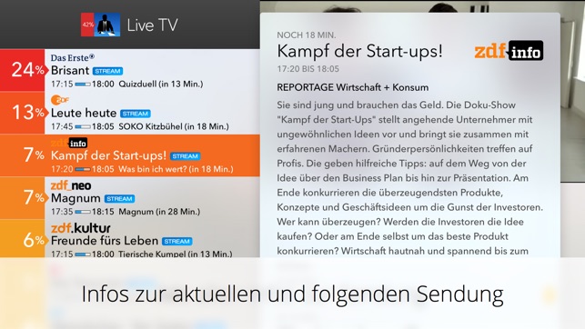 Live TV – Deutsches Fernsehen(圖4)-速報App