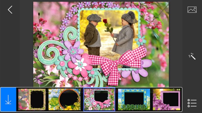 Spring Photo Frames - make eligant and a