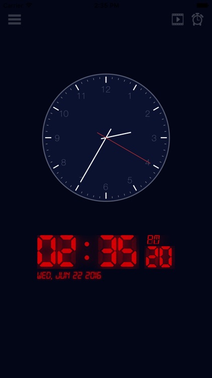 BedClock - Free Bedside Clock and Alarm screenshot-3