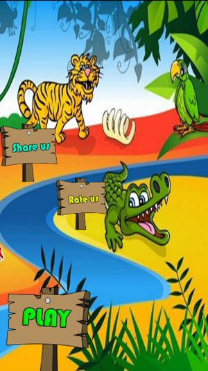 Preschool Animal Jungle Safari Free - Kid & Toddler To Learn(圖1)-速報App