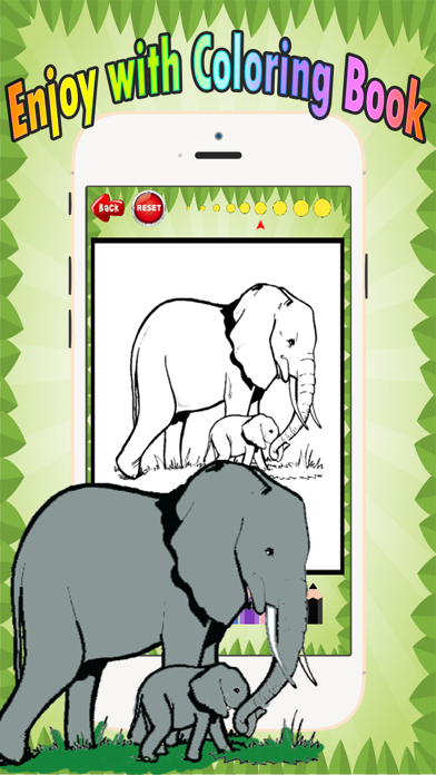 How to cancel & delete Wild animals Coloring Book: These cute zoo animal coloring pages provide learning skill games free for children and toddler any age from iphone & ipad 4