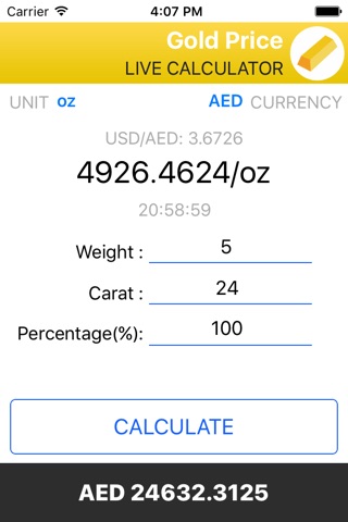 Gold Price Live Calculator screenshot 4