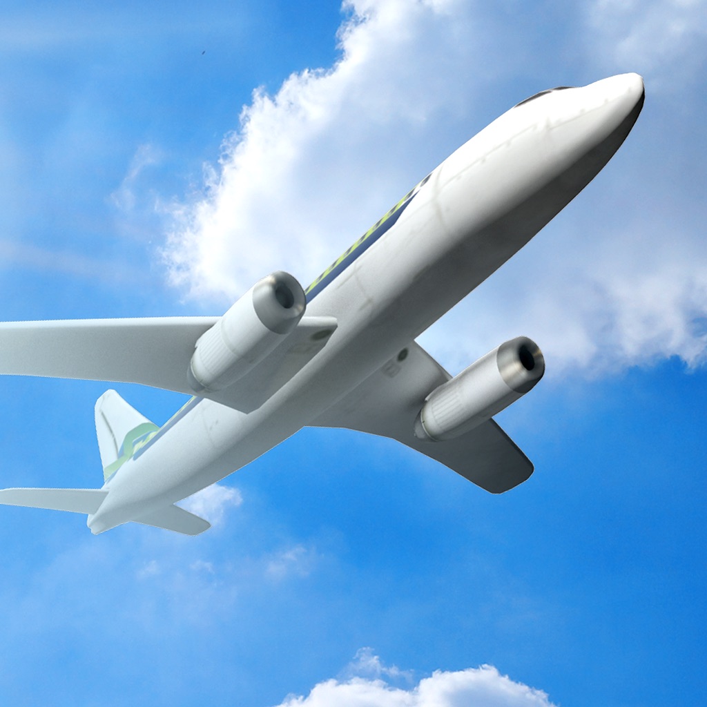 3D Infinite Airplane Flight - Free Plane Racing Simulation Game